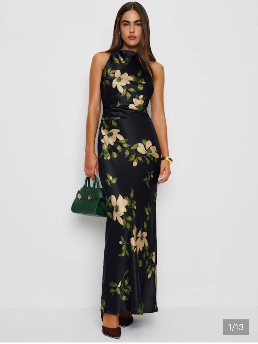 Reformation Anaiis Silk Dress-MOOD FOR
LOVE size 6 NWT BLACK SILK DRESS